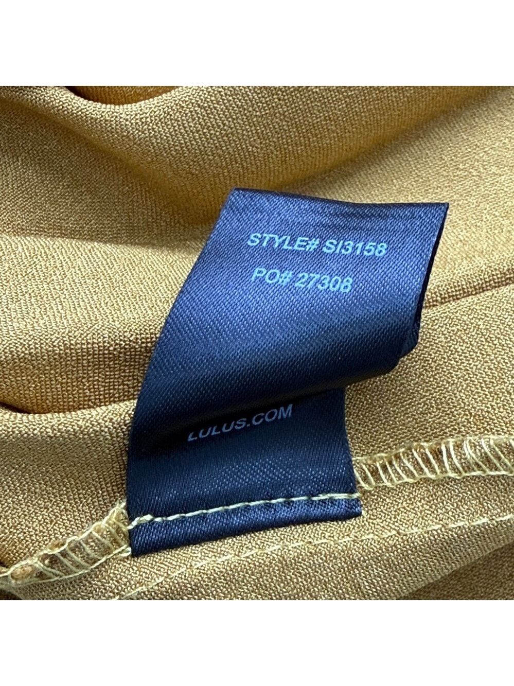 Lulus Pretty Pleats Gold Metallic Pleated Midi Skirt Size Small - Picture 7 of 13